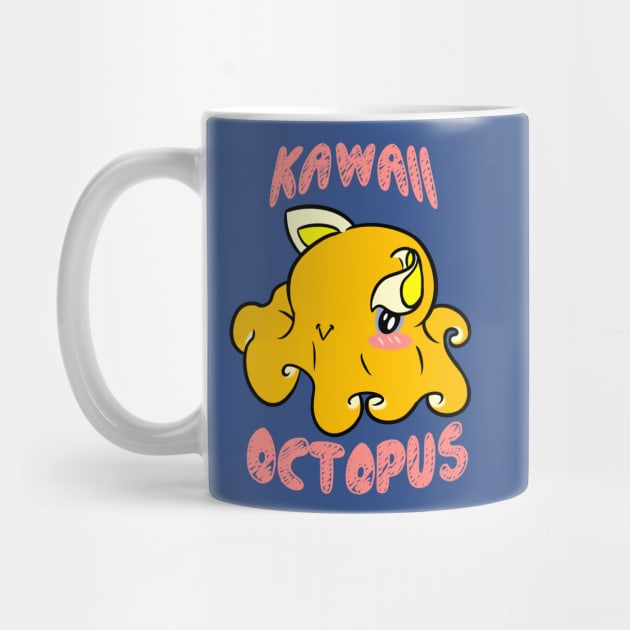 Kawaii Octopus by KingVego